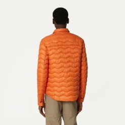 K-WAY Valeo Eco Warm - Jackets - Short - Man - Orange Copper Best