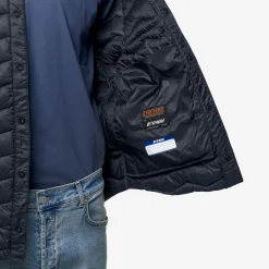 K-WAY Valeo Eco Warm - Jackets - Short - Man - Blue Depth Sale