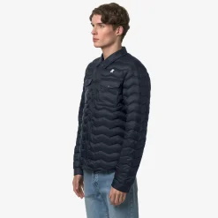 K-WAY Valeo Eco Warm - Jackets - Short - Man - Blue Depth Sale