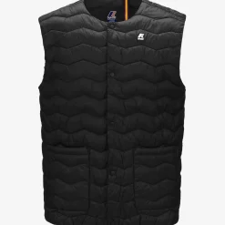 K-WAY Valty Quilted Warm - Jackets - Vest - Man - Black Pure Best