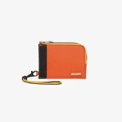 K-WAY Villebonne - Small Accessories - Wallet - Unisex - Orange Rust Shop