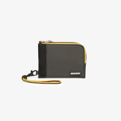 K-WAY Villebonne - Small Accessories - Wallet - Unisex - Green Blackish Fashion