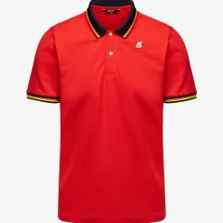 K-WAY Vince - Polo Shirts - Polo - Man - Red Fashion