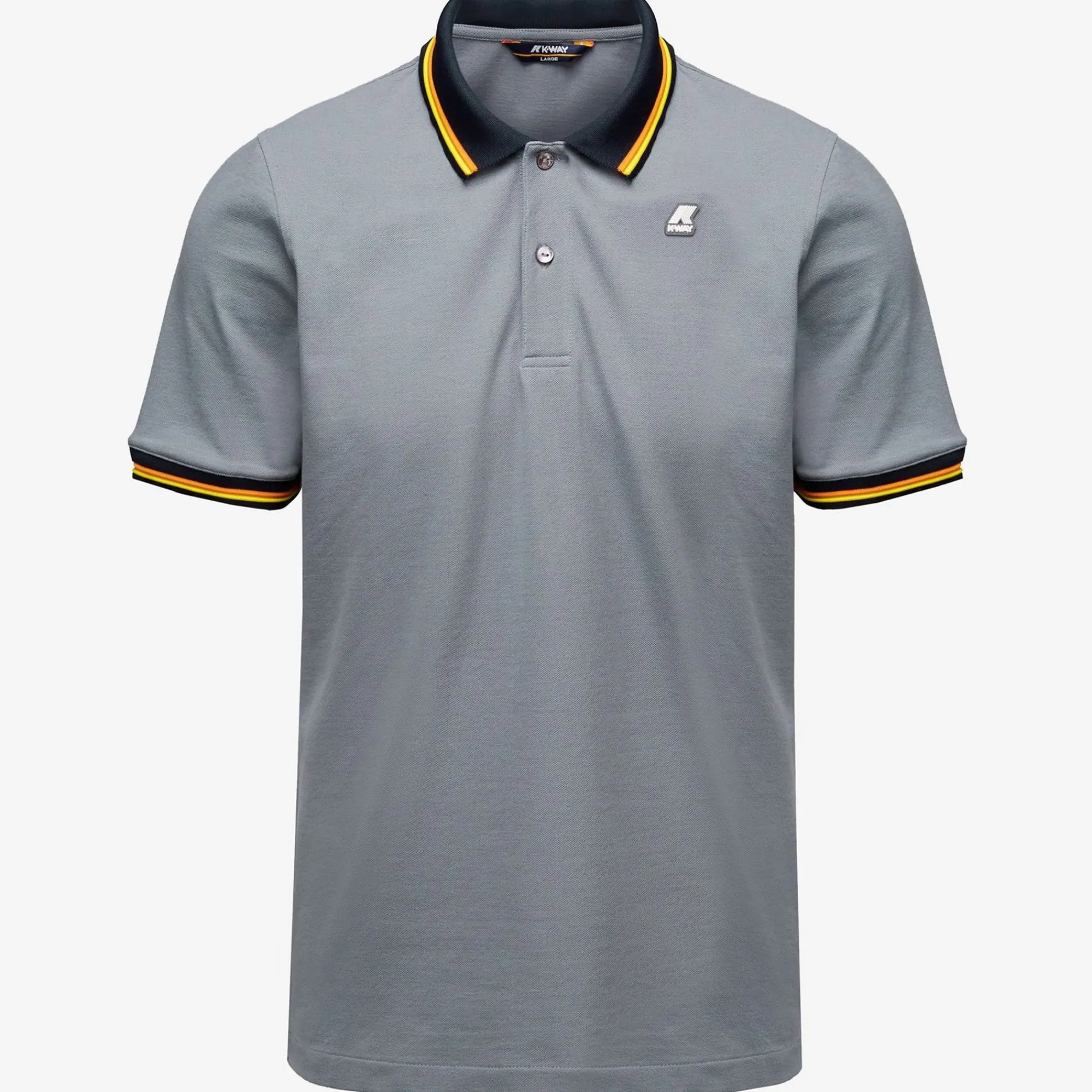 K-WAY Vince - Polo Shirts - Polo - Man - Grey Everest Online