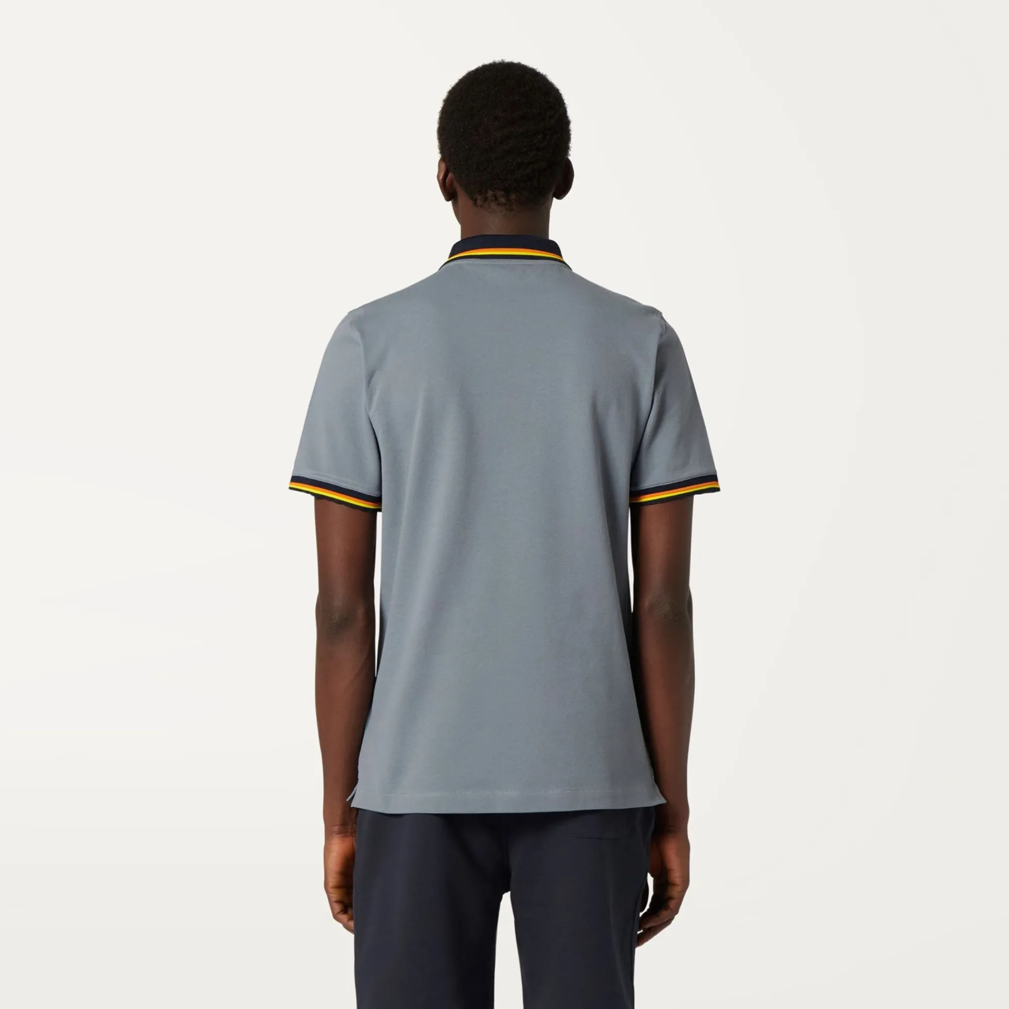 K-WAY Vince - Polo Shirts - Polo - Man - Grey Everest Online