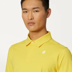 K-WAY Vincelle - Polo Shirts - Polo - Man - Yellow Sunstruck New