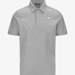 K-WAY Vincelle - Polo Shirts - Polo - Man - Grey Mel Outlet