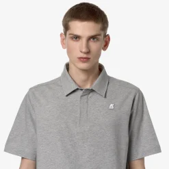 K-WAY Vincelle - Polo Shirts - Polo - Man - Grey Mel Outlet