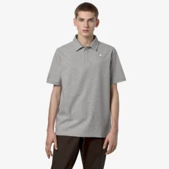 K-WAY Vincelle - Polo Shirts - Polo - Man - Grey Mel Outlet