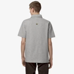 K-WAY Vincelle - Polo Shirts - Polo - Man - Grey Mel Outlet