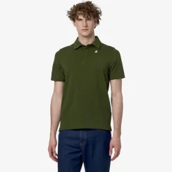 K-WAY Vincelle - Polo Shirts - Polo - Man - Green Cypress Shop