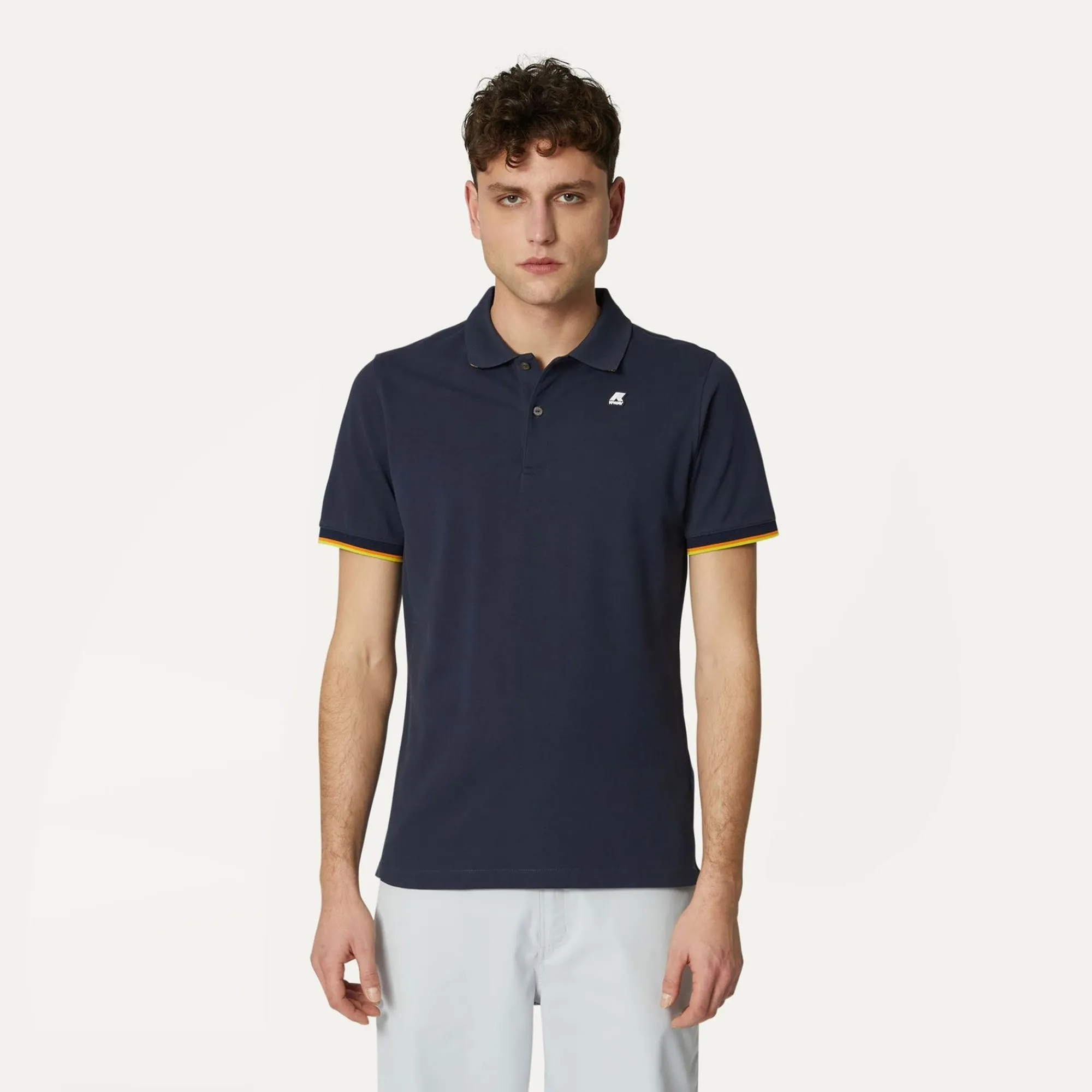 K-WAY Vincent - Polo Shirts - Polo - Man - Blue Depth Store