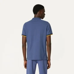 K-WAY Vincent - Polo Shirts - Polo - Man - Blue Indigo Fashion