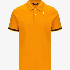 K-WAY Vincent - Polo Shirts - Polo - Man - Orange Md Sale
