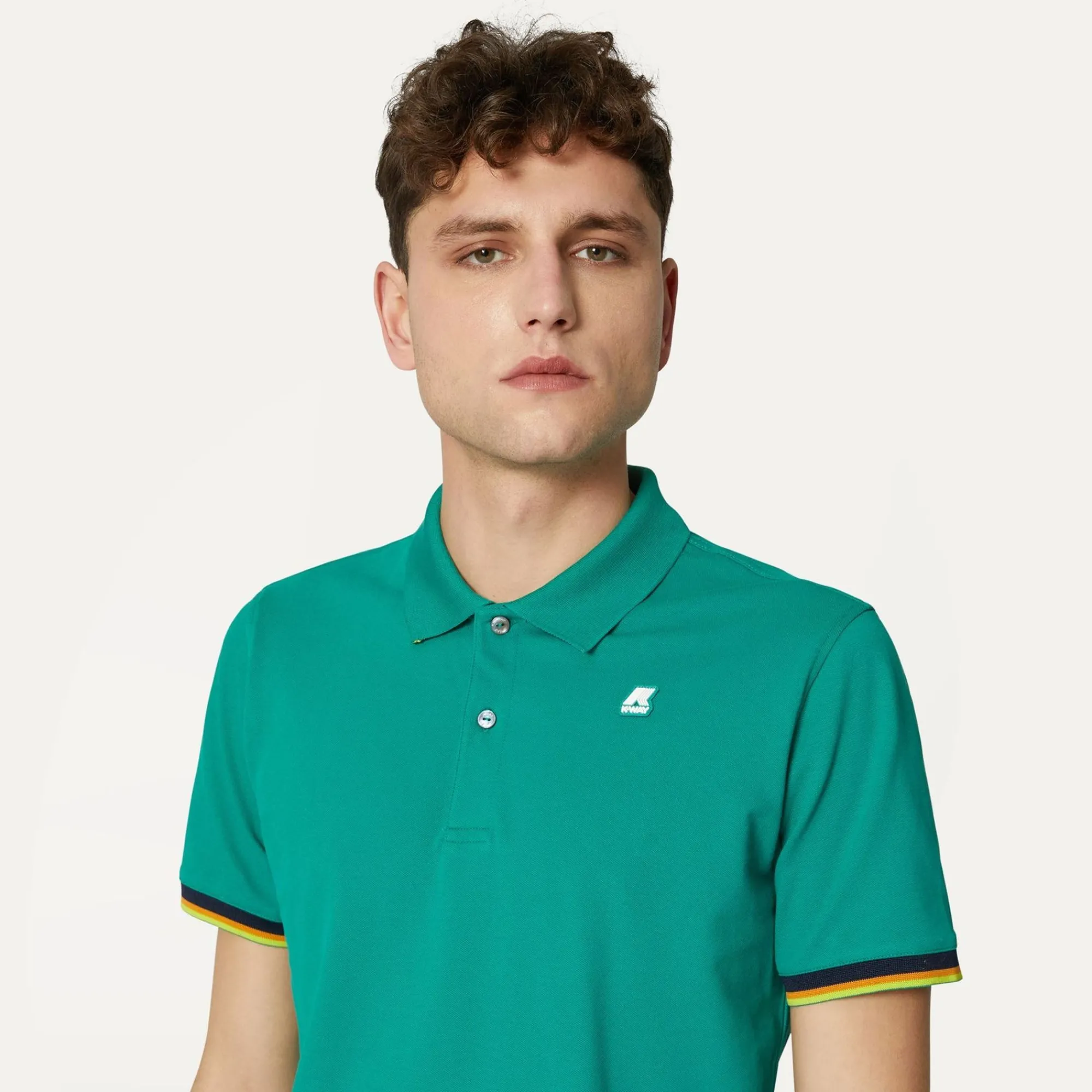 K-WAY Vincent - Polo Shirts - Polo - Man - Green Cheap