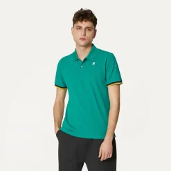 K-WAY Vincent - Polo Shirts - Polo - Man - Green Cheap