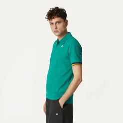 K-WAY Vincent - Polo Shirts - Polo - Man - Green Cheap