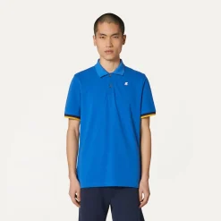 K-WAY Vincent - Polo Shirts - Polo - Man - Blue Royal Marine Fashion