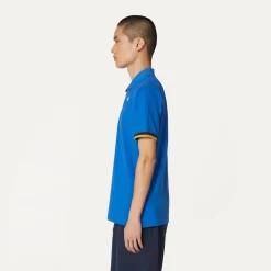 K-WAY Vincent - Polo Shirts - Polo - Man - Blue Royal Marine Fashion