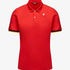 K-WAY Vincent - Polo Shirts - Polo - Man - Red Cheap