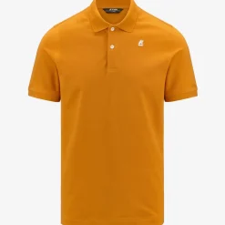 K-WAY Vinnie - Polo Shirts - Polo - Man - Orange Md Cheap