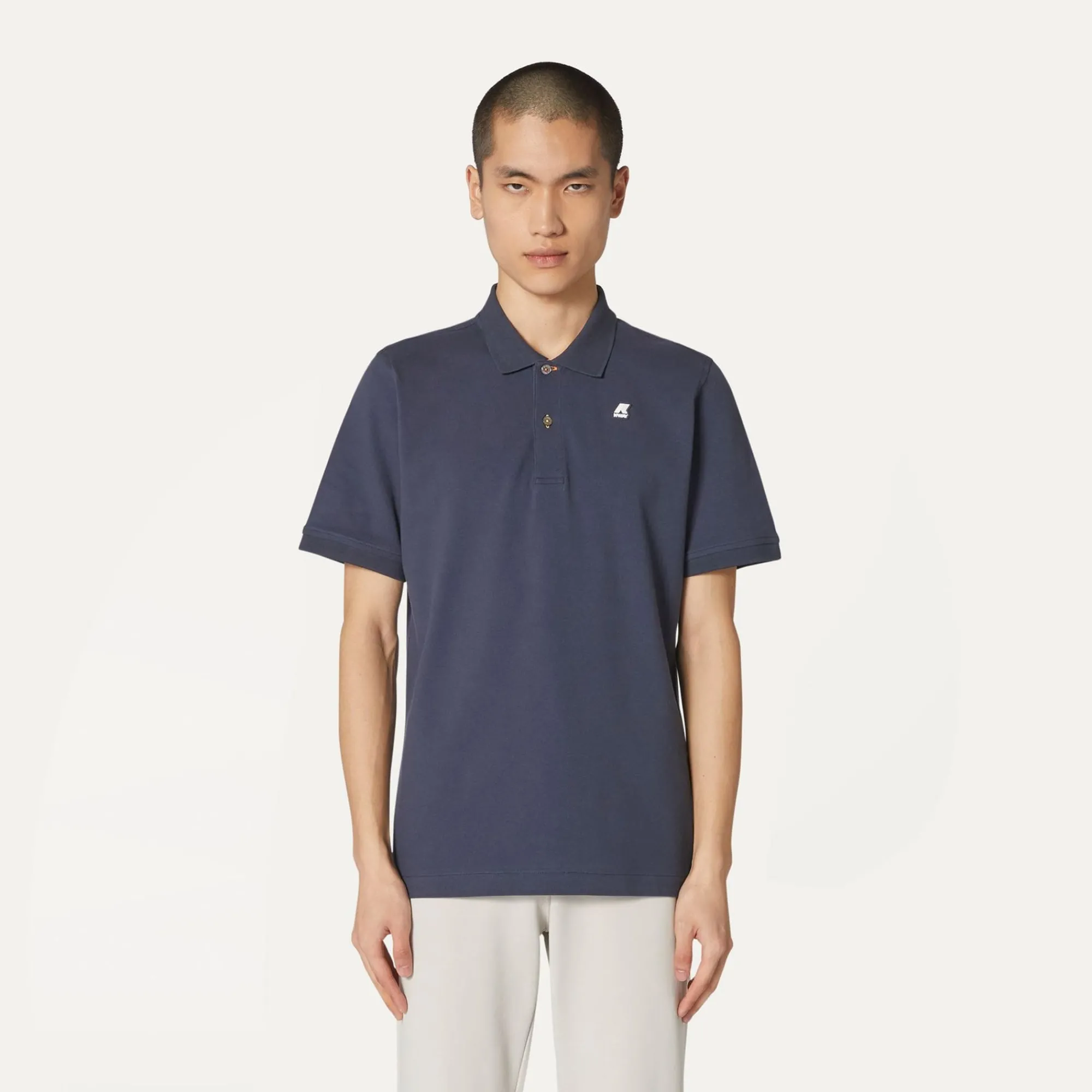 K-WAY Vinnie - Polo Shirts - Polo - Man - Blue Depth Sale