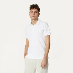 K-WAY Vinnie - Polo Shirts - Polo - Man - White Shop