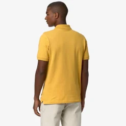 K-WAY Vinnie - Polo Shirts - Polo - Man - Yellow Mimosa Clearance