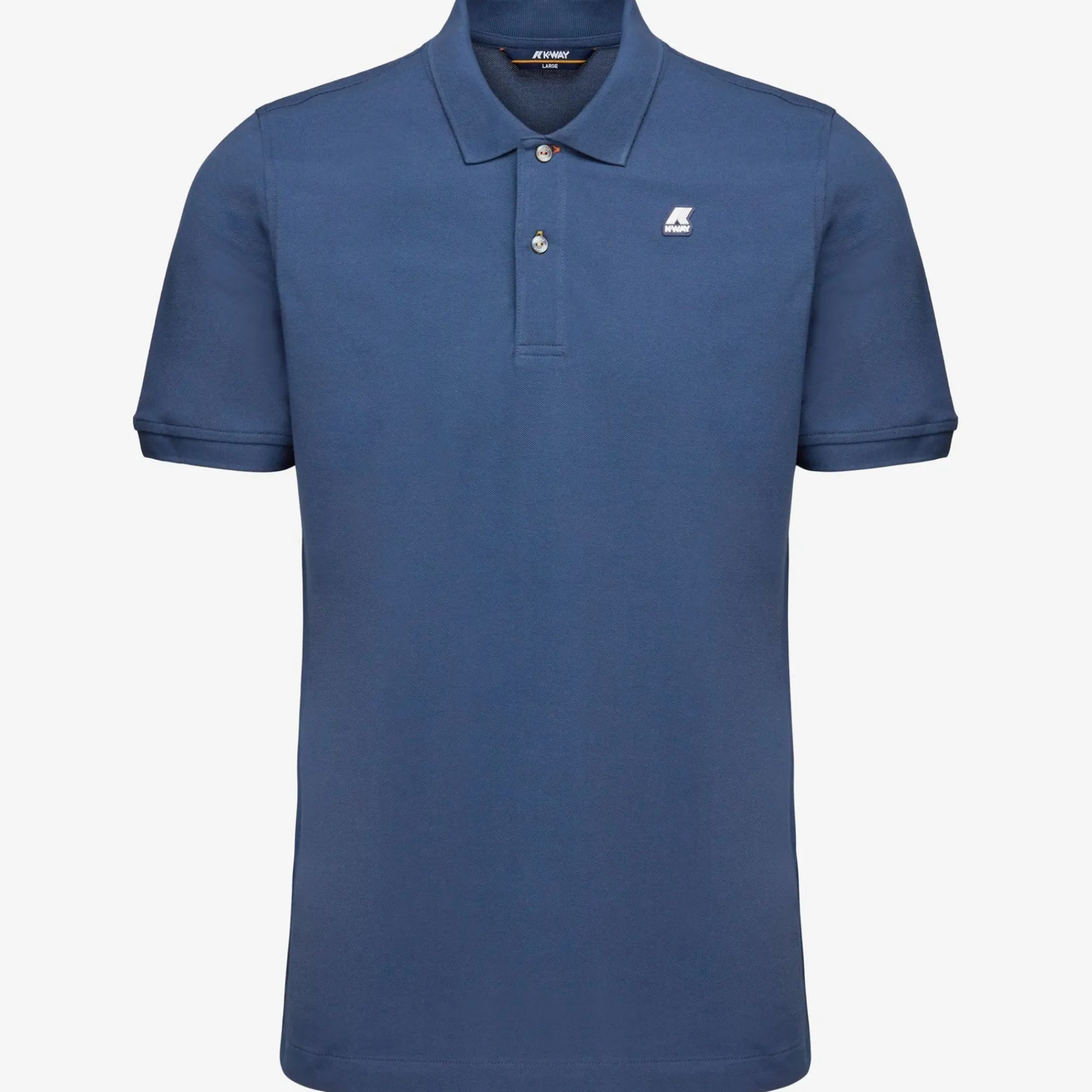 K-WAY Vinnie - Polo Shirts - Polo - Man - Blue Indigo Store