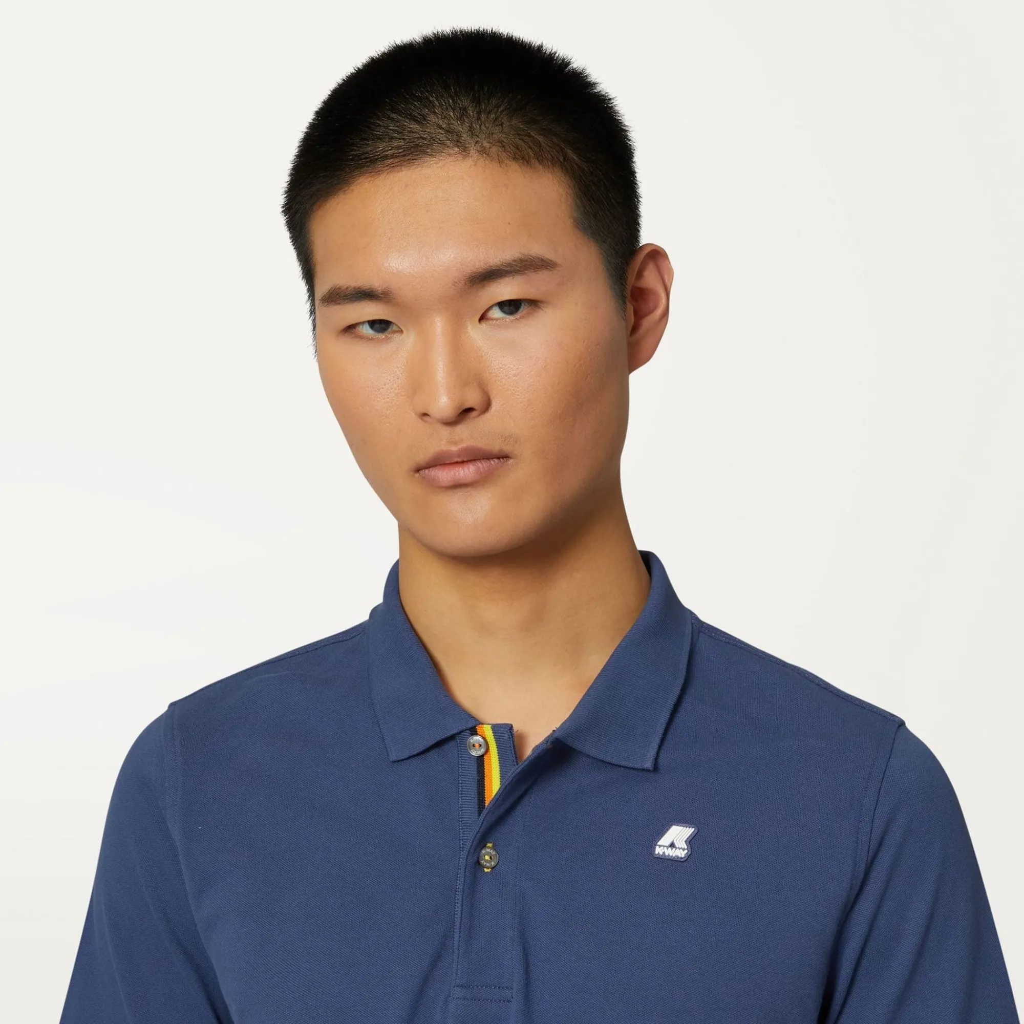 K-WAY Vinnie - Polo Shirts - Polo - Man - Blue Indigo Store