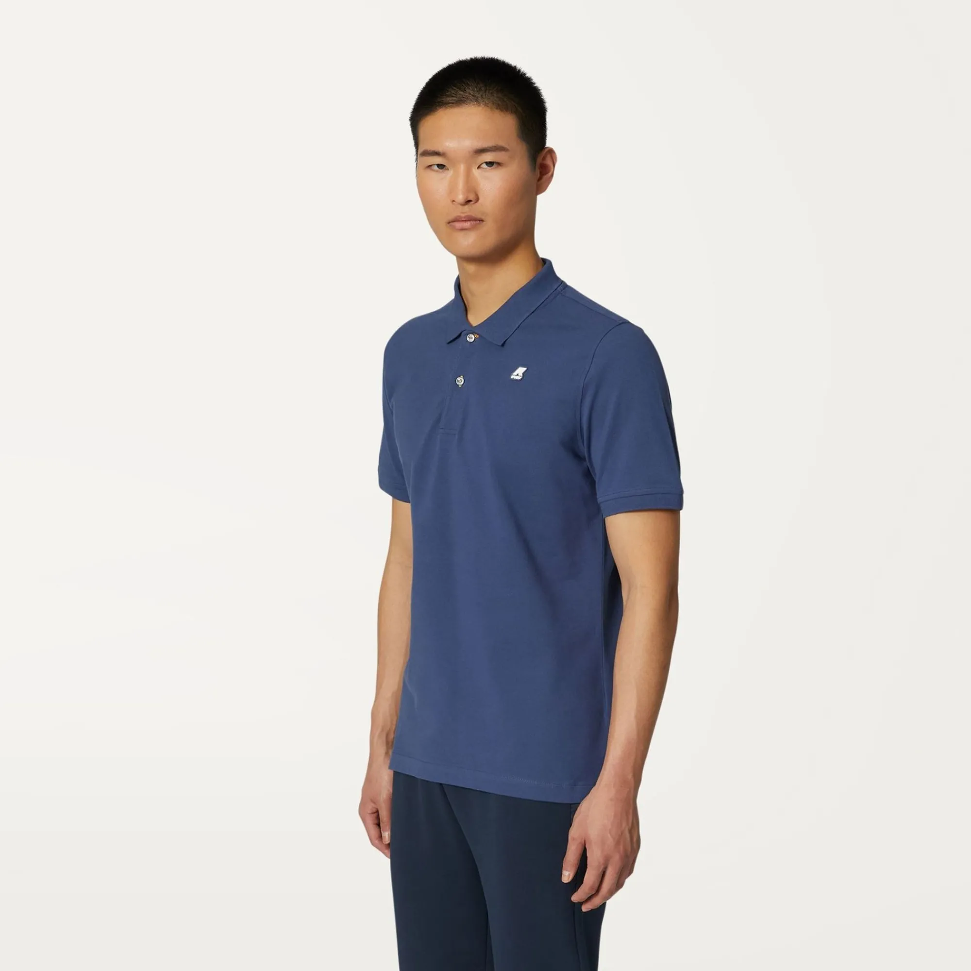 K-WAY Vinnie - Polo Shirts - Polo - Man - Blue Indigo Store