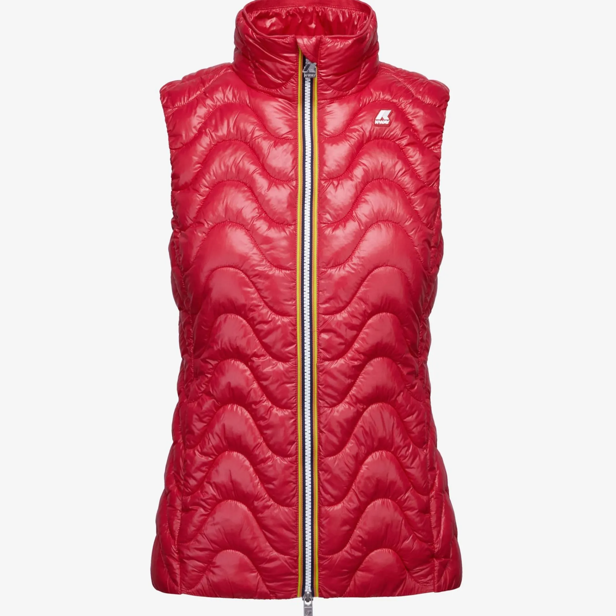 K-WAY Viole Quilted Warm - Jackets - Short - Woman - Red Berry Store