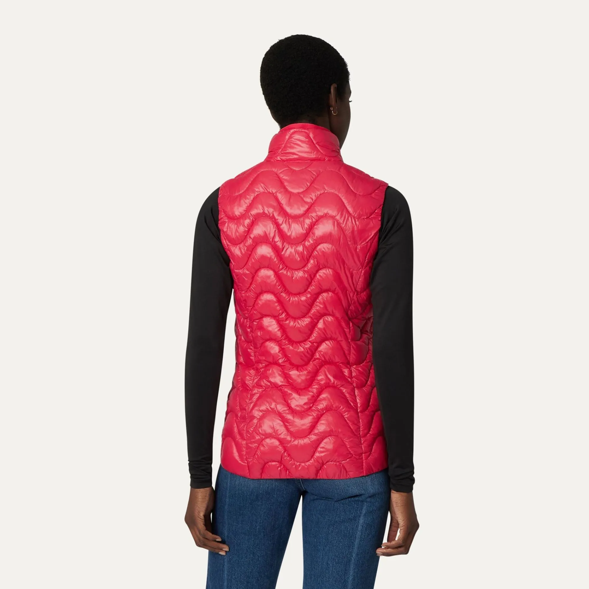 K-WAY Viole Quilted Warm - Jackets - Short - Woman - Red Berry Store