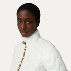 K-WAY Violette Quilted Warm - Jackets - Short - Woman - White Clearance