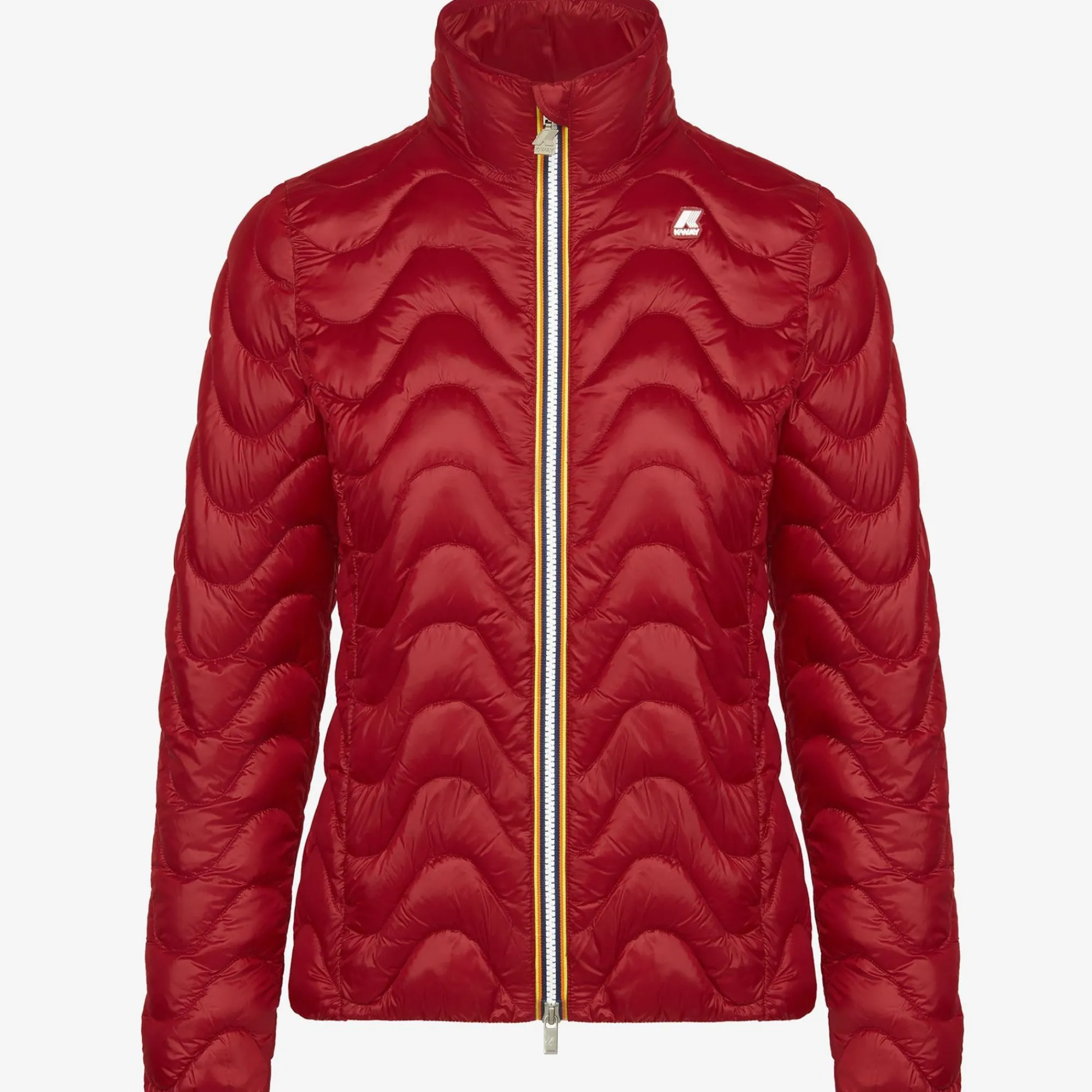 K-WAY Violette Quilted Warm - Jackets - Short - Woman - Red Dk Tomato Best