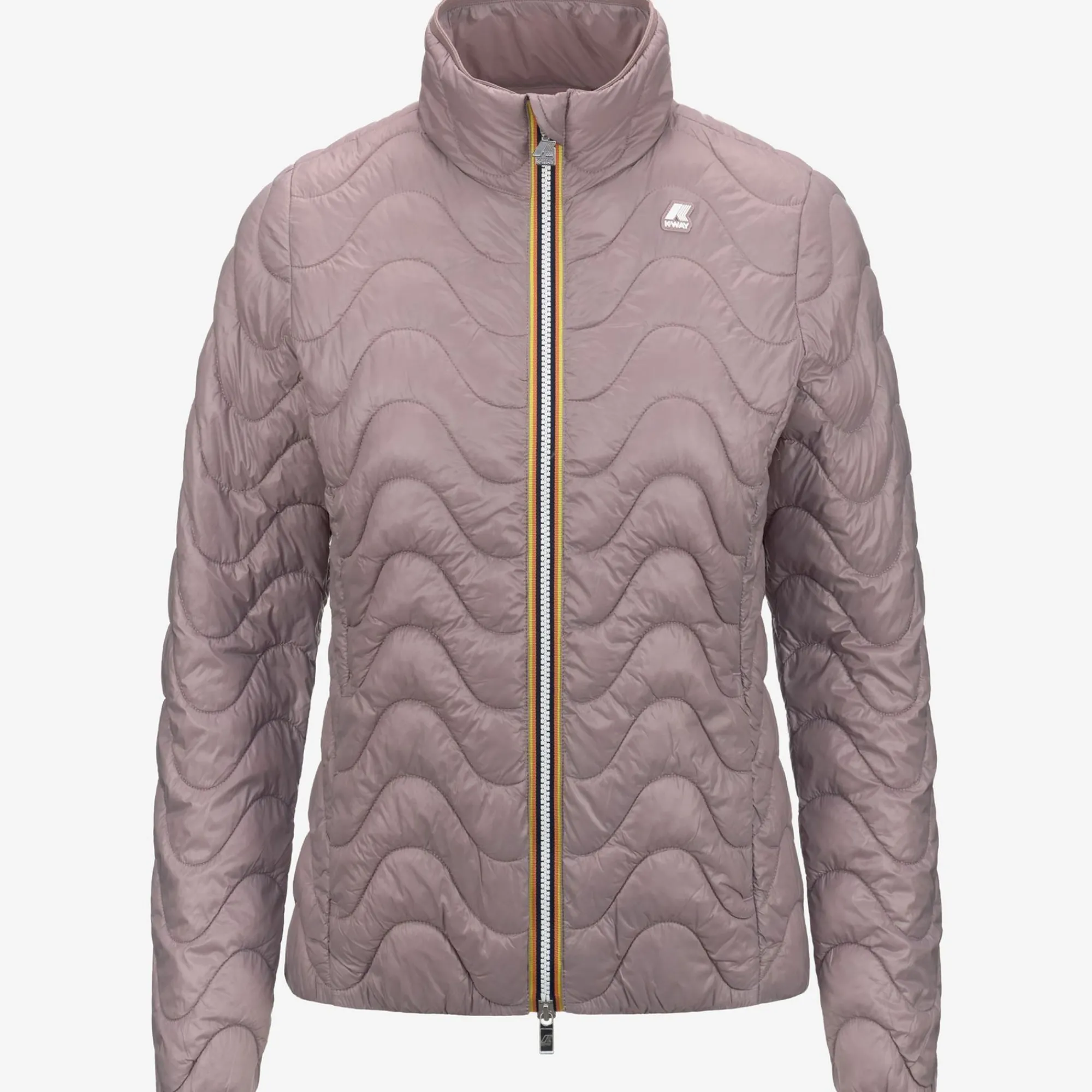 K-WAY Violette Quilted Warm - Jackets - Short - Woman - Violet Dusty Fashion