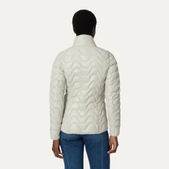 K-WAY Violette Quilted Warm - Jackets - Short - Woman - Beige Lt Cheap