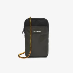 K-WAY Vitree - Small Accessories - Phoneholder - Unisex - Green Blackish Hot